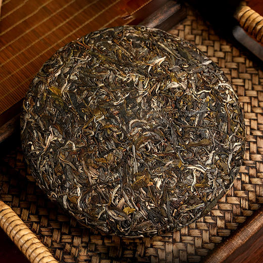 【财运亨通】2022年春茶古寨春独家奢秘配方重磅回馈助力双12，357克/饼 商品图4