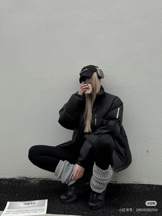 萨洛蒙 Contour DOWN JKT M600蓬鹅绒保暖舒适纯色羽绒服 商品图2