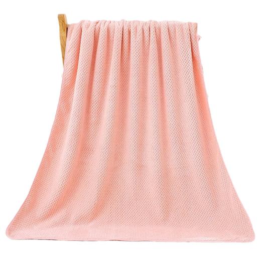 【菠萝格90*170家用加大加厚成人洗澡速干毛巾蜂巢菠萝格浴巾 商品图4