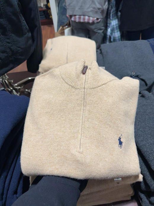 黑五价💰990元直邮🇺🇸💢拉夫劳伦男士羊毛衫，低调奢华的冬日质感，100%纯羊毛，柔软厚实不扎皮，保暖性一流🧶 商品图0