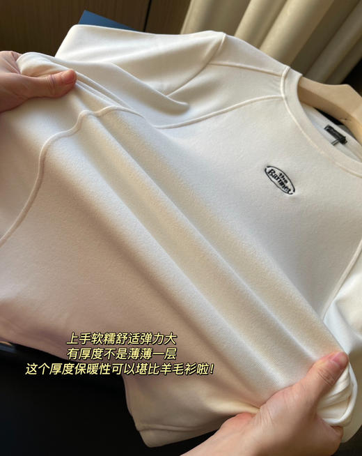 韩国八奶奶字母两款长袖T恤1120 商品图6