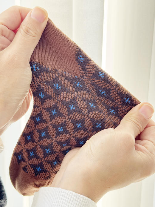 【4双装】西班牙LUIS VECENTE 复古撞色堆堆袜 商品图5