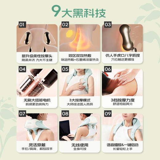 EASEWELL一维生活颈椎按摩仪深揉捏肩颈按摩仪 商品图1