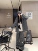 D112562连帽+撞色条纹软软糯糯休闲拉链套装 商品缩略图9