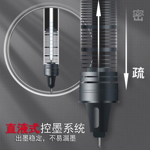 ARP41801晨光逸品直液式签字笔红色/黑色/蓝色0.5mm(颜色自选） 商品图3