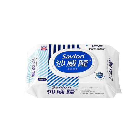 华西20251119-沙威隆牌卫生湿巾 80片/一袋 商品图2