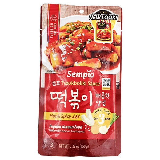 【新品上架】膳府炒年糕酱(香辣)150g 香辣适口 香甜浓郁031327 商品图0