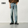 森柔|森马牛仔裤男款春季宽松直筒长裤青年复古水洗时尚流行裤子 商品缩略图0