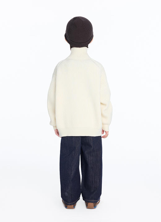 jnby  25年冬款  短款开襟毛衫  1PA310400 商品图6