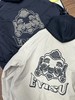 D112580假两件帽子不可拆25SS秋冬新款浮刺绣连帽棉衣夹克外套 商品缩略图5