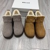 D112531女靴子厚底雪地靴加绒冬季新款棉鞋防滑保暖勃肯短靴E4K1DDD5 商品缩略图0