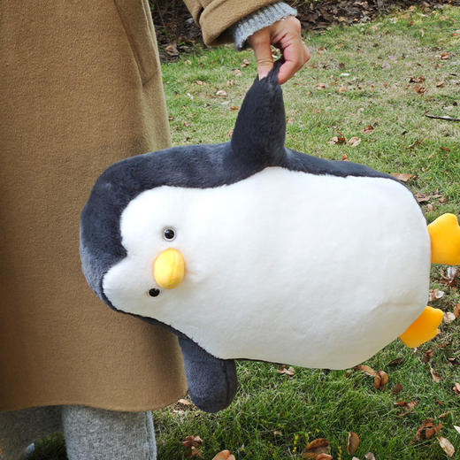 50cm俏皮企鹅公仔毛绒玩具抱枕-纪念日百货门店同款167896822 商品图4