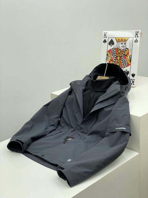 D112515软壳三合一户外休闲衣运动外套男女内胆冲锋衣 商品图8