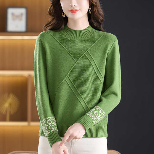 CC打底衫2025新款洋气冬装上衣内搭宽松短款显瘦保暖毛衣女 商品图2