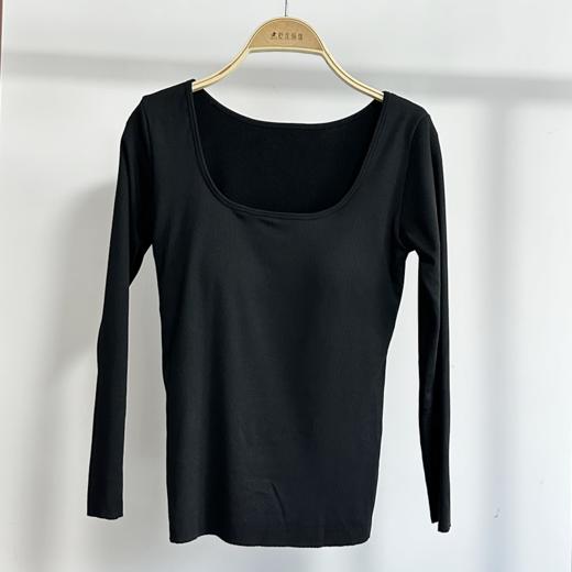 壁虎瑜伽【2511SY453】秋冬加绒一体杯长袖【5天发货】（一体式胸垫） 商品图4