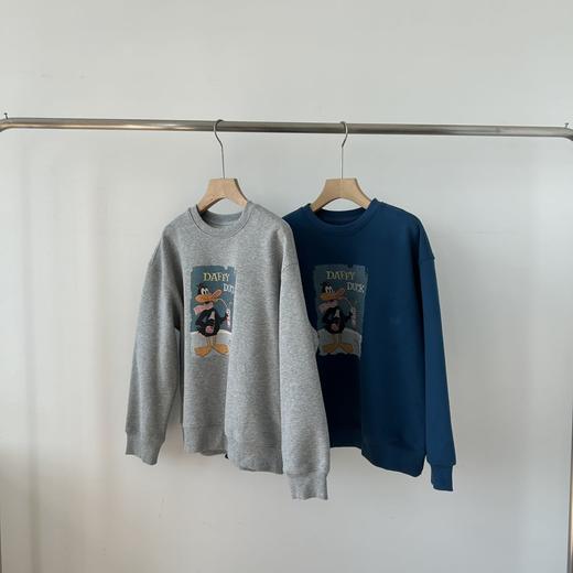 老米优品🎈3-5天！韩代同款《100%棉 🦆达菲鸭减龄加绒加厚卫衣 》韩里韩气，少女感拉满！WY251125A 商品图11