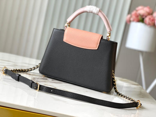 秋冬特惠💰1630 渠道级LV 新品 te级LV 全套包装 M21887/M48865黑拼木兰粉链条款 商品图2