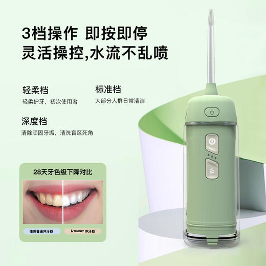TRUSBY兔小白冲牙器便携式家用（标准款） 商品图5