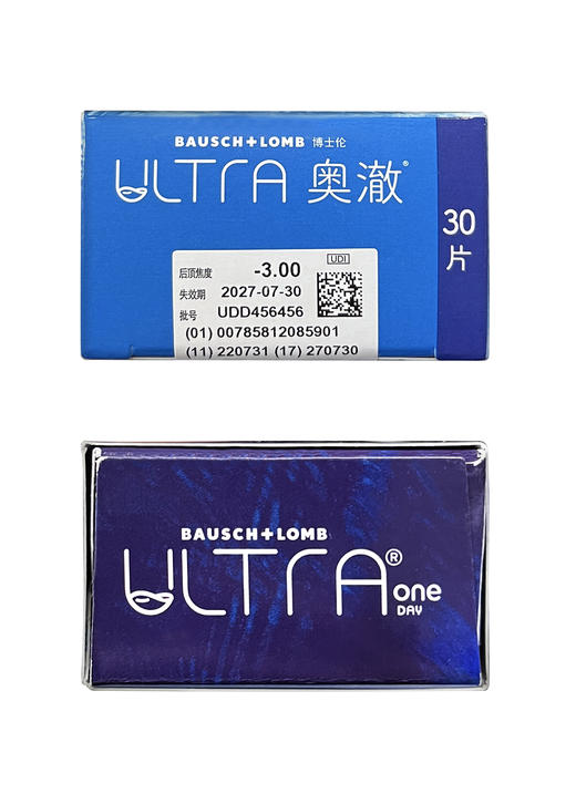 博士伦奥澈日抛30片 商品图3