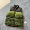 D112544男士双面拼色立领羽绒背心休闲叠穿保暖 商品缩略图6