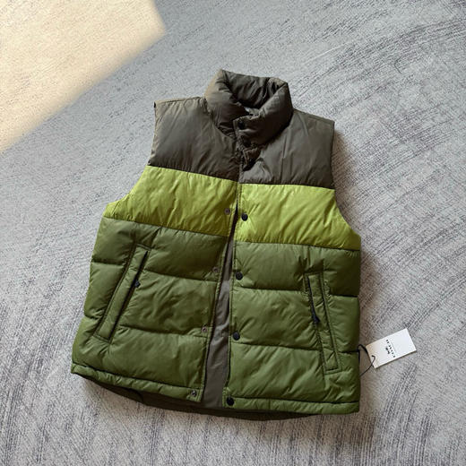 D112544男士双面拼色立领羽绒背心休闲叠穿保暖 商品图6