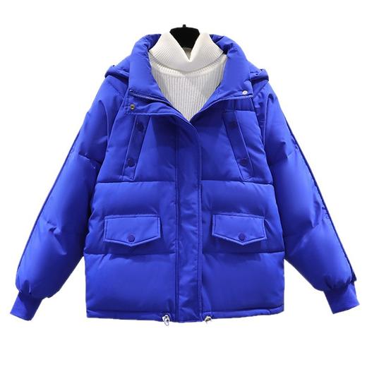 秋冬季新款外套面包服短款羽绒棉衣棉服女宽松加厚棉袄 商品图4