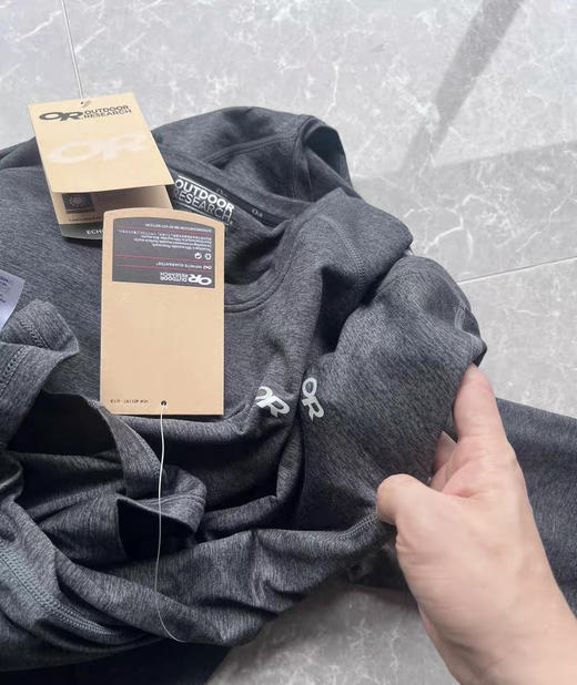 全新正品Outdoor Reserch/OR加绒保暖弹力速干运动户外长袖T恤 商品图4