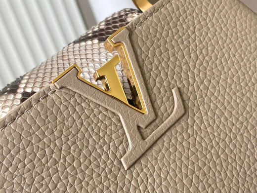 秋冬特惠💰1600 渠道级LV te级LV 全套包装 N81258/M48865淡咖 本款 Capucines 迷你号手袋 商品图3