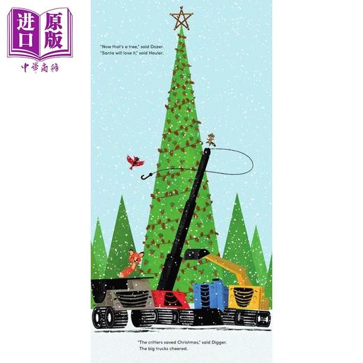 预售 【中商原版】挖掘机与圣诞树 The Digger and the Christmas Tree 英文原版 圣诞节主题儿童绘本 图画故事书 进口童书礼物书 商品图3