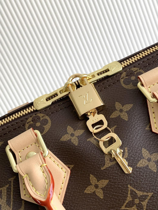 秋冬特惠💰1220 渠道级LV【全钢五金 变码芯片】te级LV 全套包装 M41113老花枕头包 升级版 SPEEDY 25 手袋 商品图5