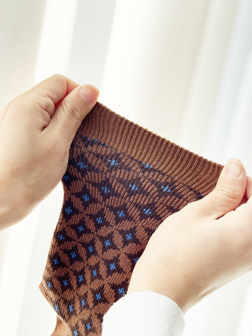 【4双装】西班牙LUIS VECENTE 复古撞色堆堆袜 商品图4