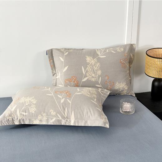 杉杉 时尚纯棉磨毛四件套—绣丽-灰QFS-2610 商品图2