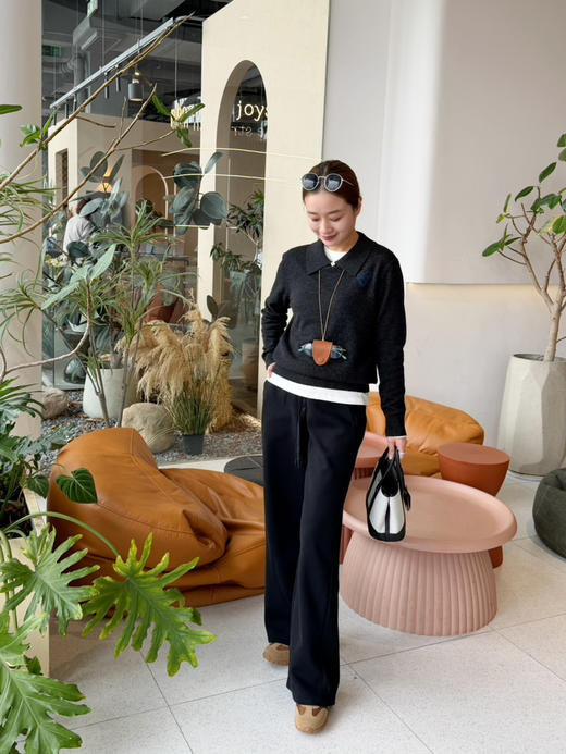 2511404     scuba加绒直筒阔腿裤 商品图6