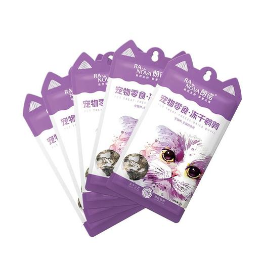 朗诺宠物零食冻干鹌鹑-猫用 8g 商品图1
