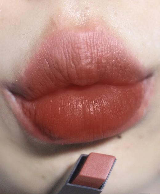 D112552砂糖葫萝卜橘棕雾面光泽提气色小黑条313口红 商品图14