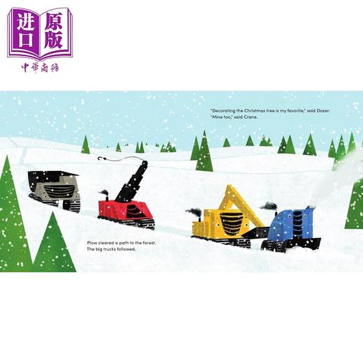 预售 【中商原版】挖掘机与圣诞树 The Digger and the Christmas Tree 英文原版 圣诞节主题儿童绘本 图画故事书 进口童书礼物书 商品图1