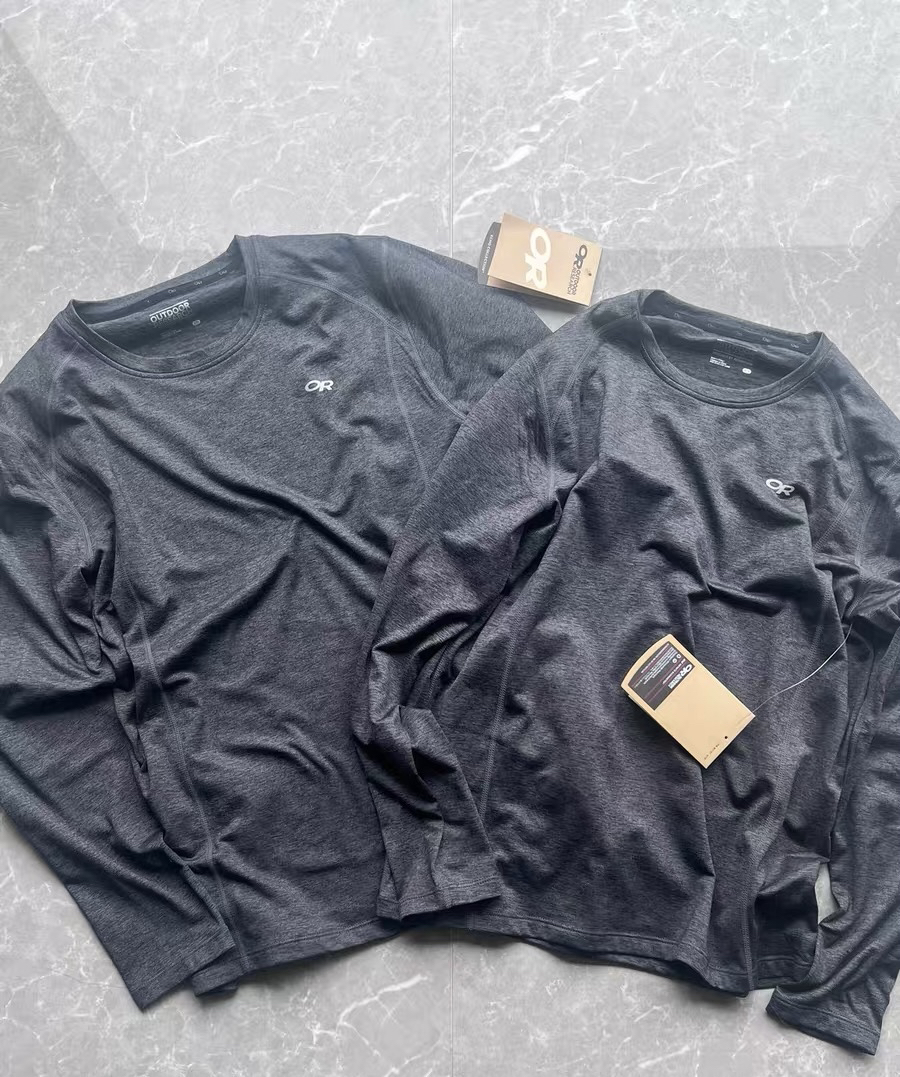 全新正品Outdoor Reserch/OR加绒保暖弹力速干运动户外长袖T恤
