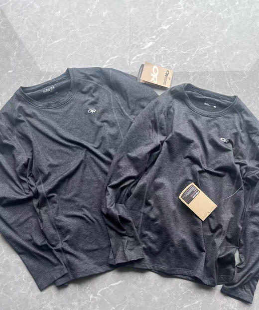 全新正品Outdoor Reserch/OR加绒保暖弹力速干运动户外长袖T恤 商品图0