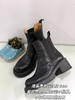 花粉定制【切尔西靴】不加绒，正码正拍，无需拍大一码！黑色、棕色经典色系，筒口松紧设计，穿脱方便，鞋面头层植鞣牛皮，内里头层牛皮，鞋底防滑耐磨，北方可穿 商品缩略图5