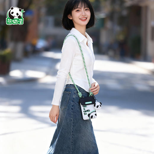 熊猫屋PANDAHOUSE 城市限定·嘟嘟斜挎包 手机包 零钱包 商品图2