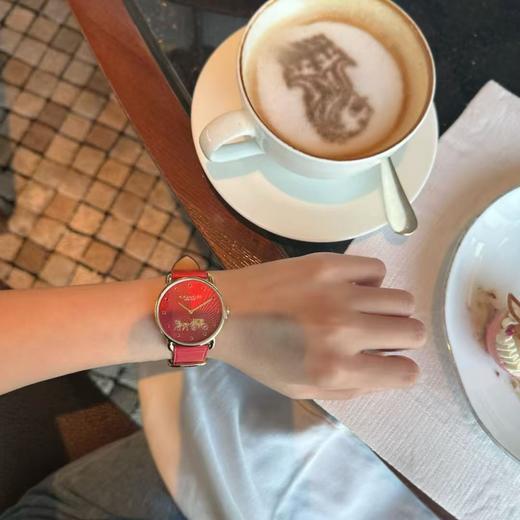 【马年限定 马上有钱】COACH/蔻驰ELLIOT系列马年新款生肖石英手表「送马上有钱手链~项链~足金挂饰+礼盒」 商品图2