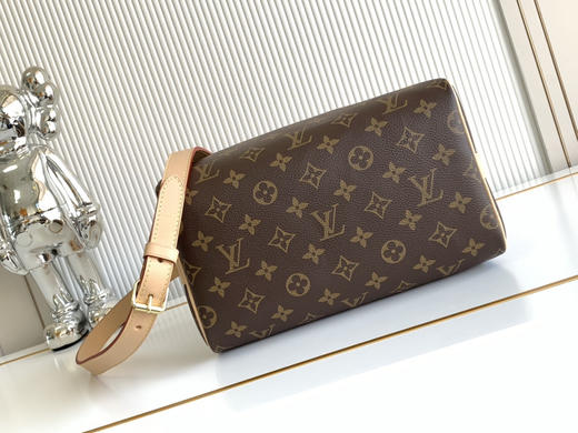 秋冬特惠💰1220 渠道级LV【全钢五金 变码芯片】te级LV 全套包装 M41113老花枕头包 升级版 SPEEDY 25 手袋 商品图3