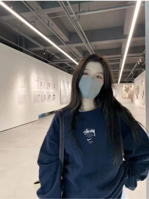 D112504联名冬季银狐绒加绒加厚圆领卫衣男女同款 商品图7