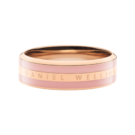 7315030002416 丹尼尔惠灵顿DANIEL WELLINGTON DW戒指|轻奢活力蔷薇粉质感玫瑰金色撞色戒指尾戒女男对戒【54】