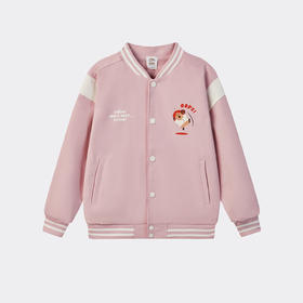 超级安踏 x 呆萌町联名 | 儿童棒球服秋冬丝光绒外套362538622U