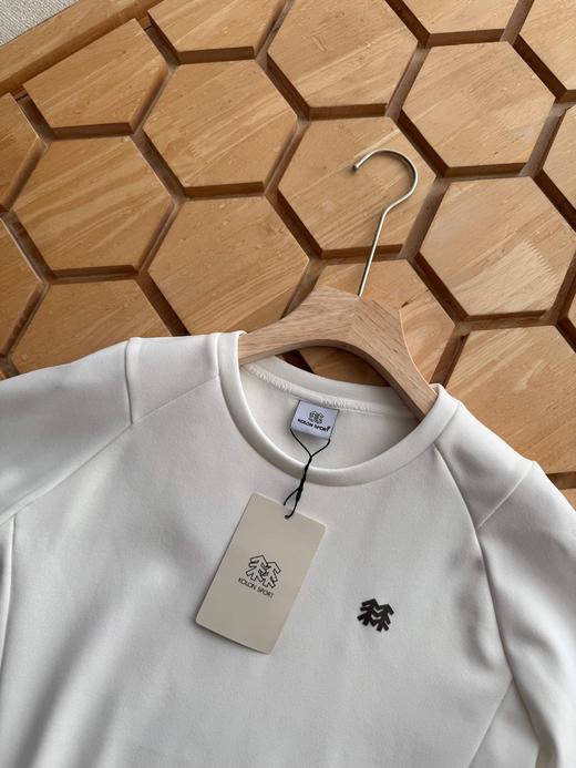 D112532女款长袖T恤吸湿排汗女士圆领加绒长袖上衣 商品图9