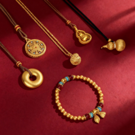 新款！灵珠 沙金手串/项链/福禄罗盘 手工串珠 多款可选