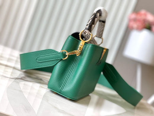 秋冬特惠💰1600 渠道级LV te级LV 全套包装 N80931/M48865翡翠绿 本款 Capucines 迷你号手袋 商品图1
