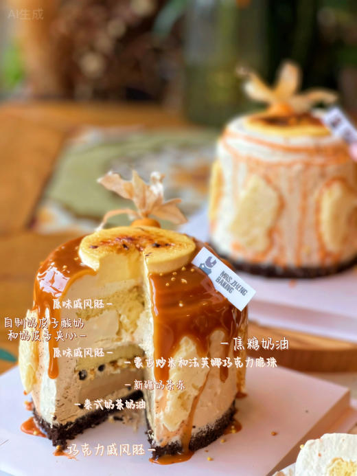 双重奶皮子蛋糕（3～4人份） 商品图2