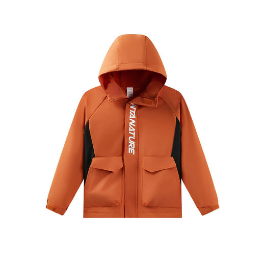 超级安踏男中大童丝光绒外套秋冬保暖防风夹克运动上衣352536616U 商品图2